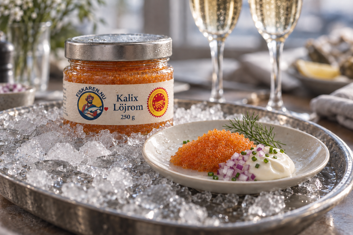 Kalix Löjrom 250 g från Fiskaren.nu